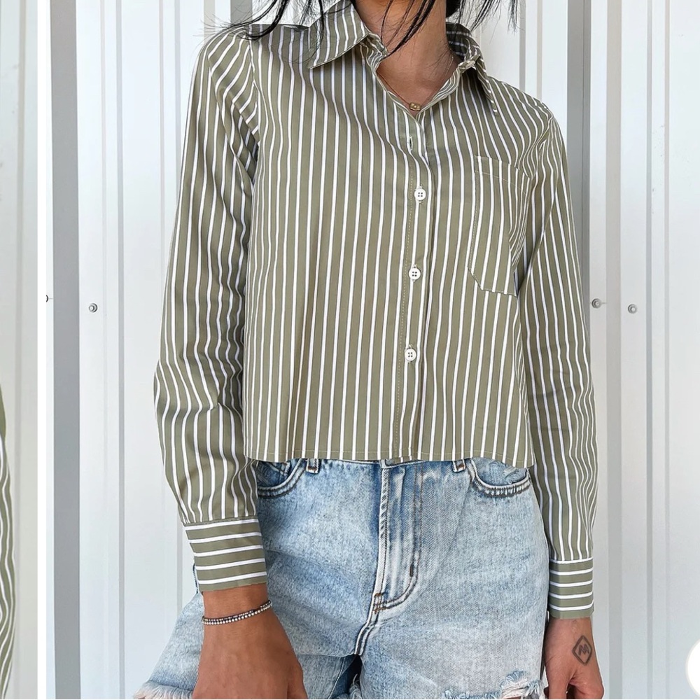 NWOT The Lyra Striped Top from The Good Babes